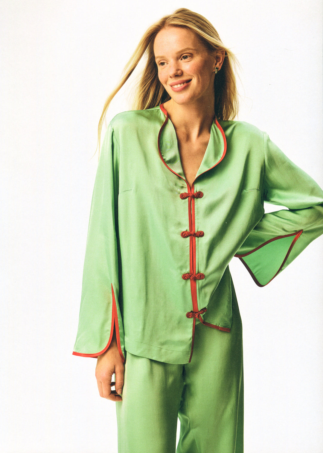 Louis Chinoiserie Contrast Ensemble