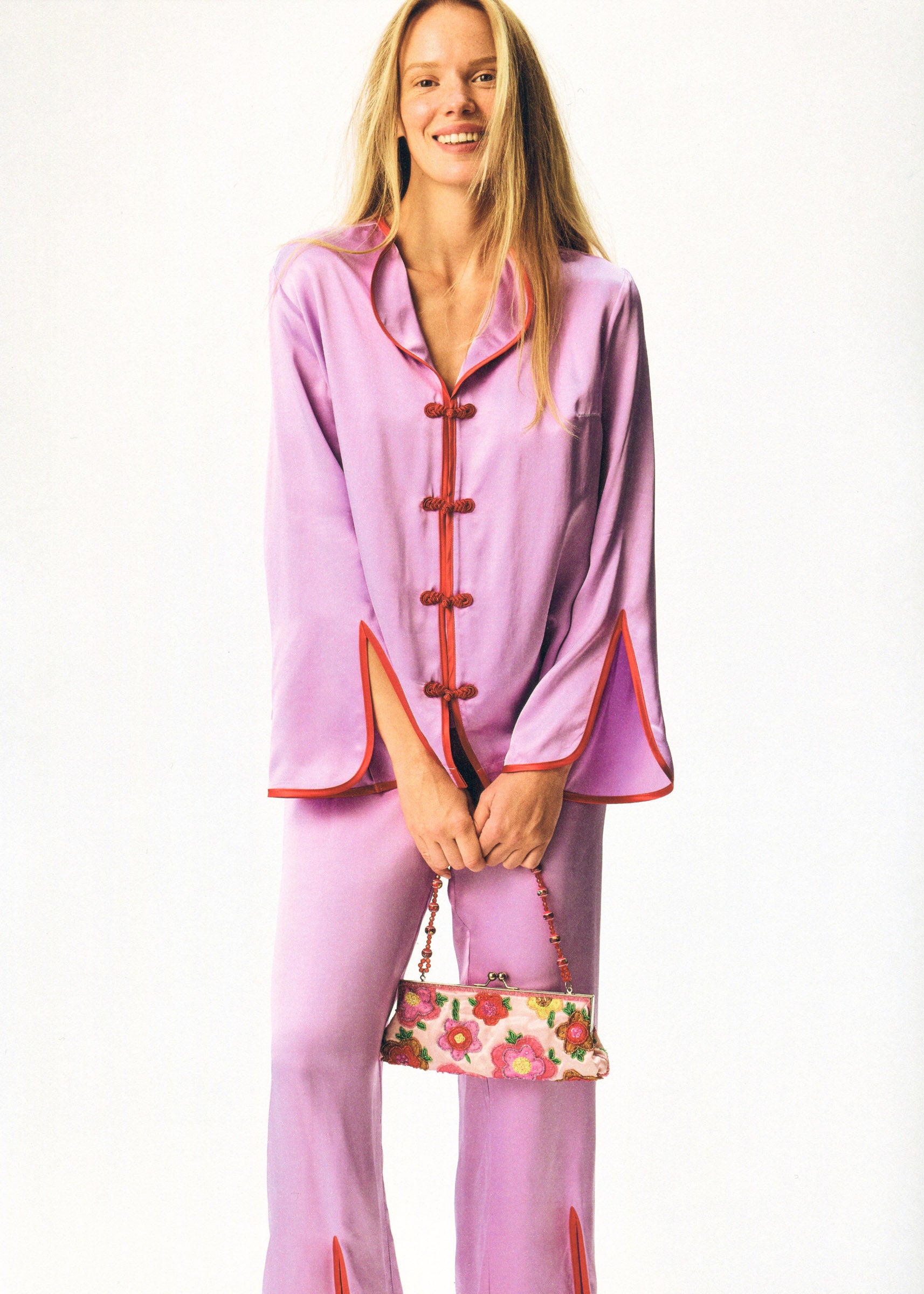 Louis Chinoiserie Contrast Ensemble