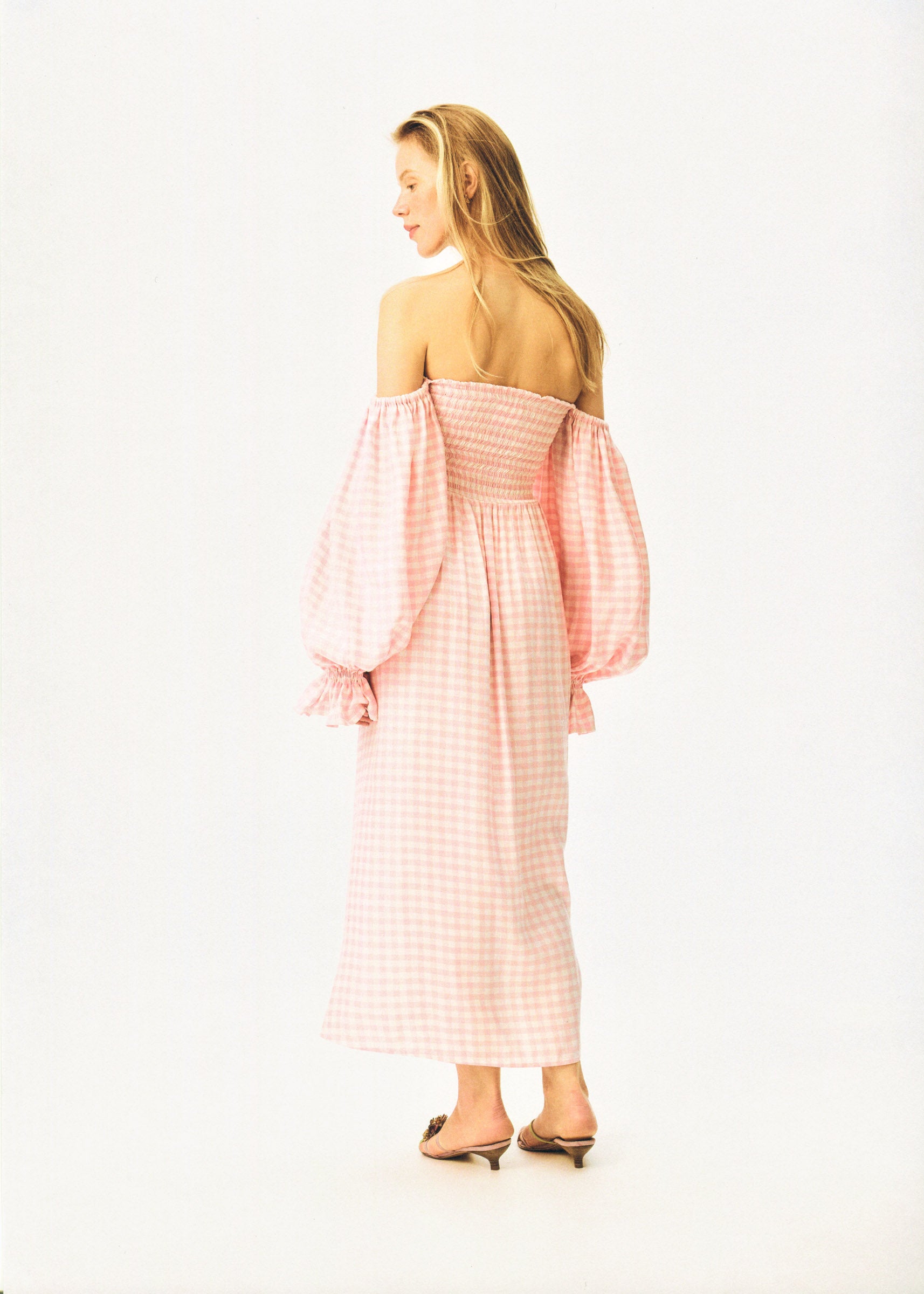 Atlanta Rose-Appliqué Off-the-Shoulder Dress – Sleeper