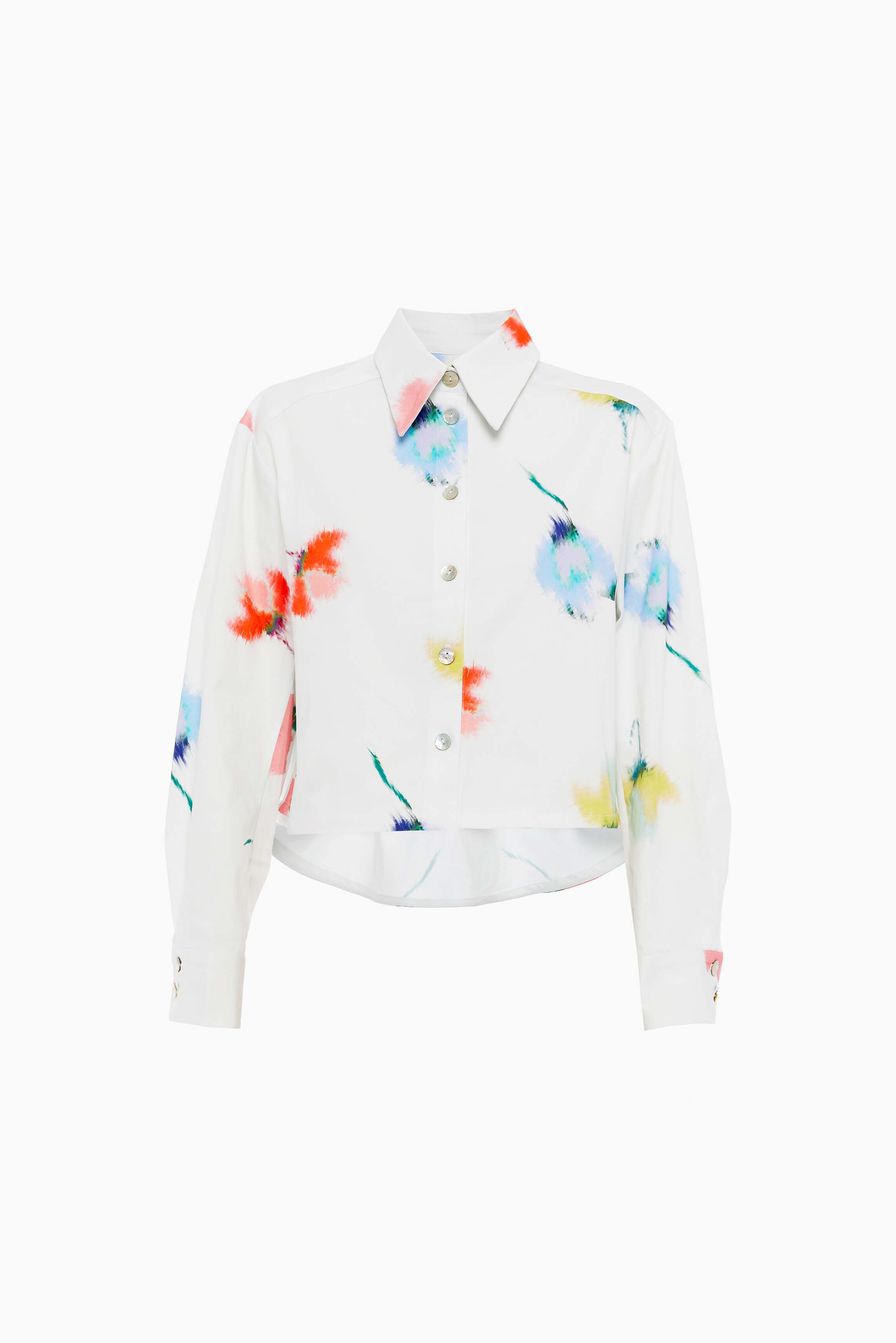 Safari Crop Shirt in Flower Print | Sleeper