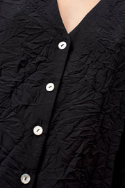 Never Iron Pajama Set in Black