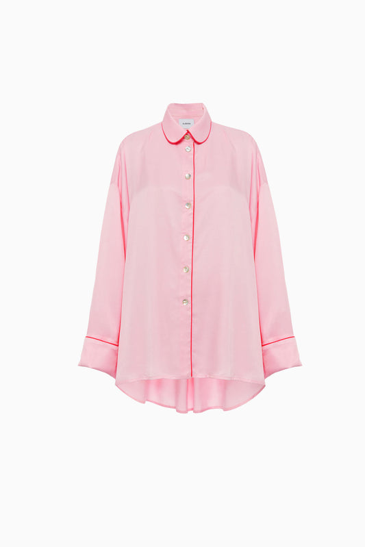 Pastelle Oversized Shirt in Pink