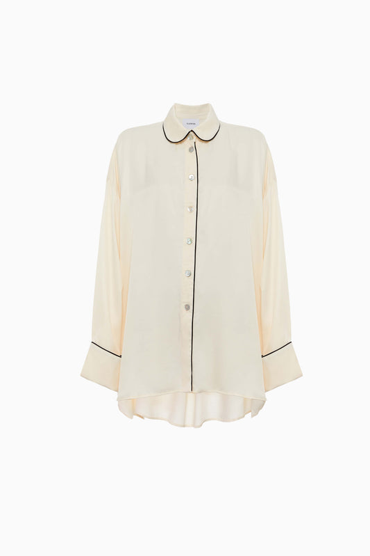 Pastelle Oversized Shirt in Off-white