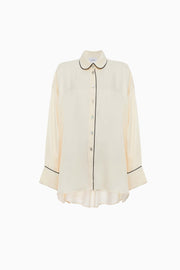 Pastelle Oversized Shirt in Off-white