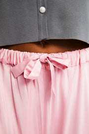 Boudoir Pants with Feathers in Pink
