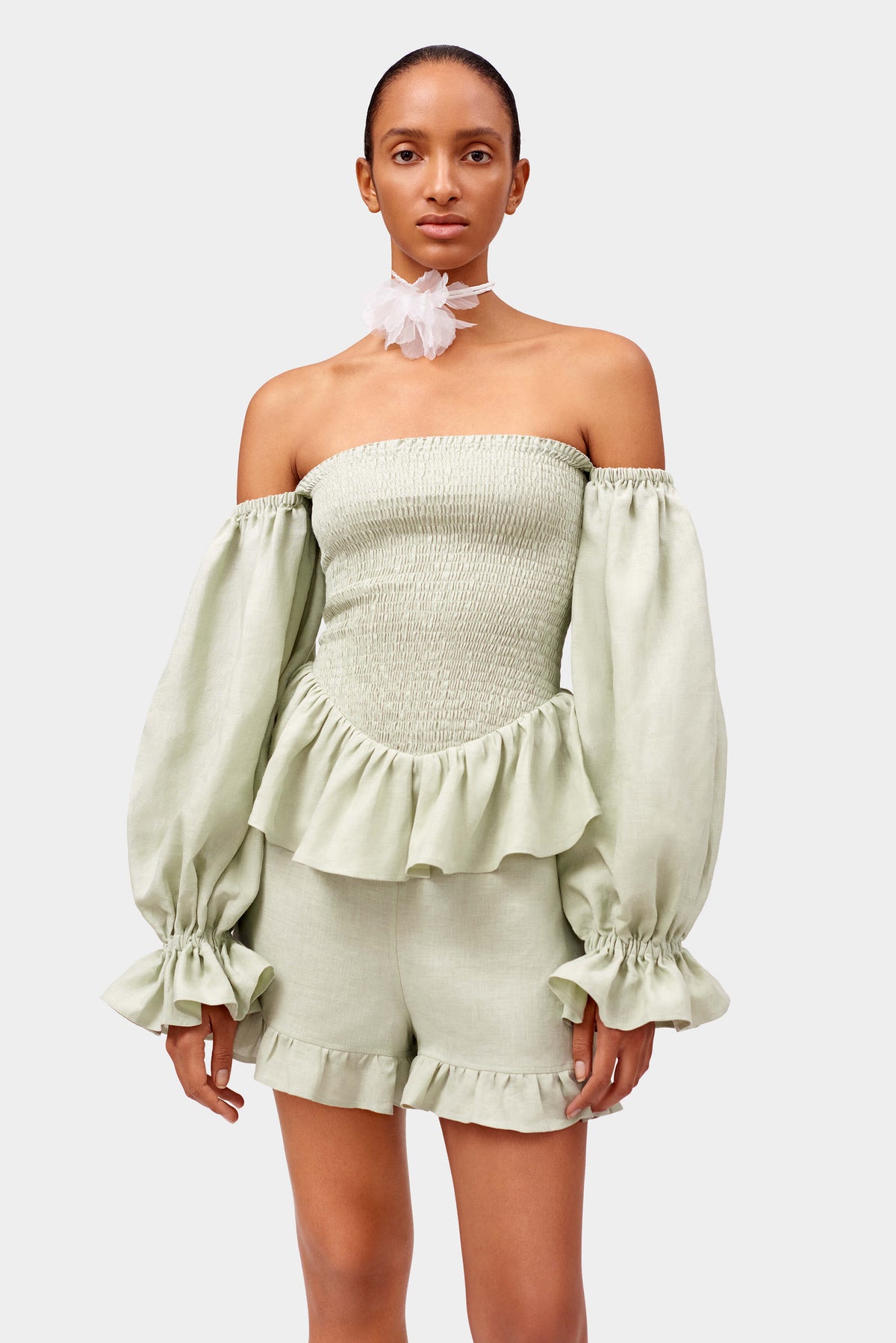 Atlanta Lounge Suit in Light Green