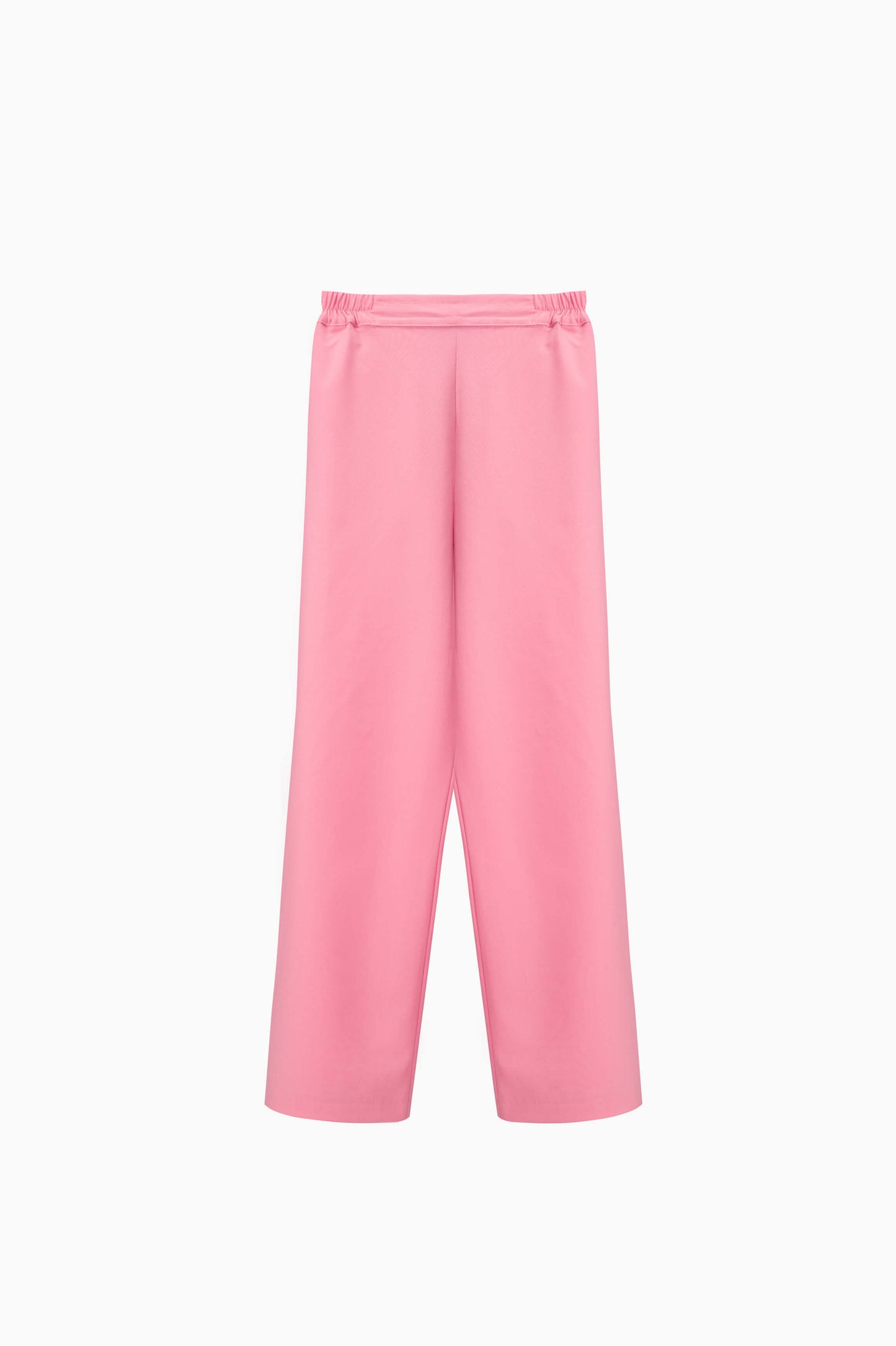 Off the Duty Pants with piping in Pink