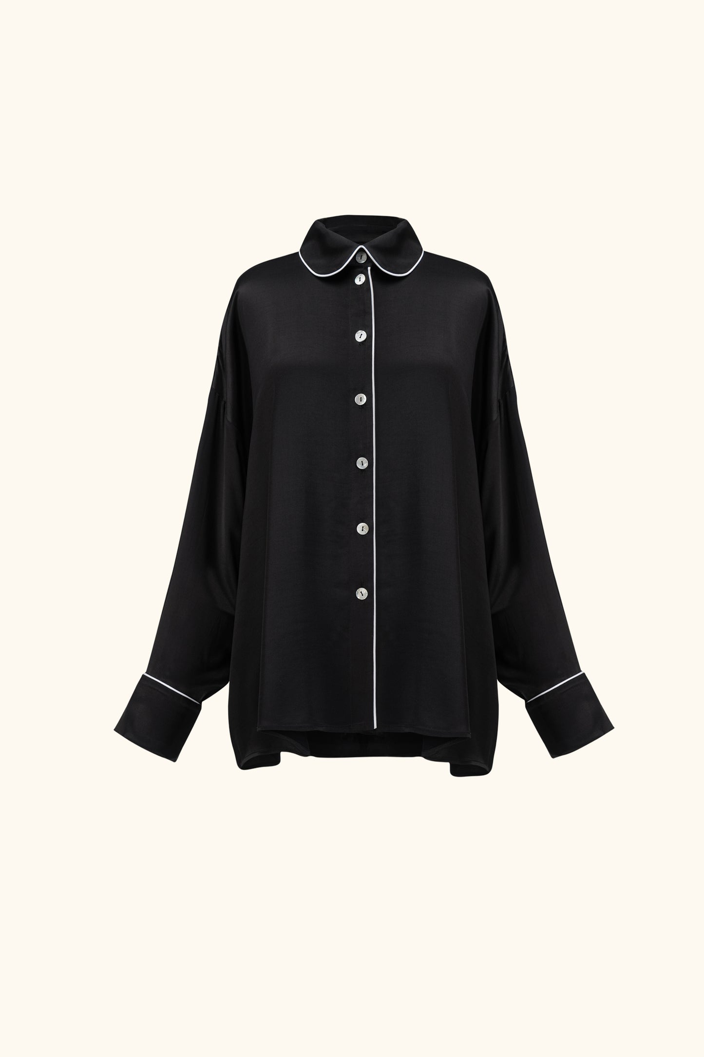 Pastelle Oversized Shirt in Black
