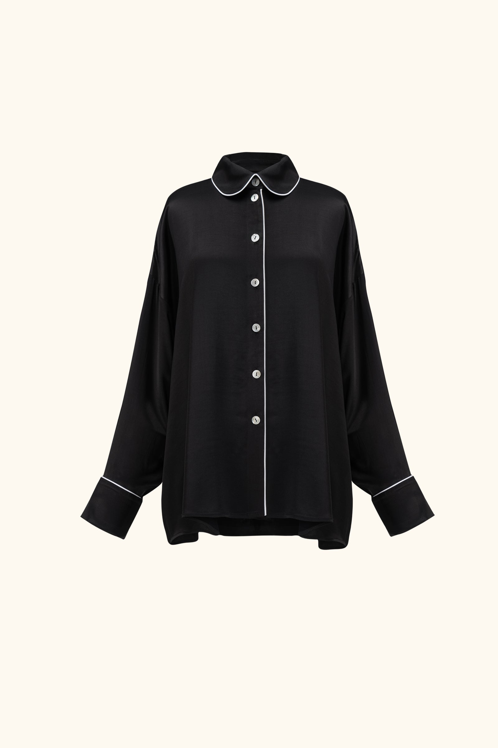 Pastelle Oversized Shirt in Black