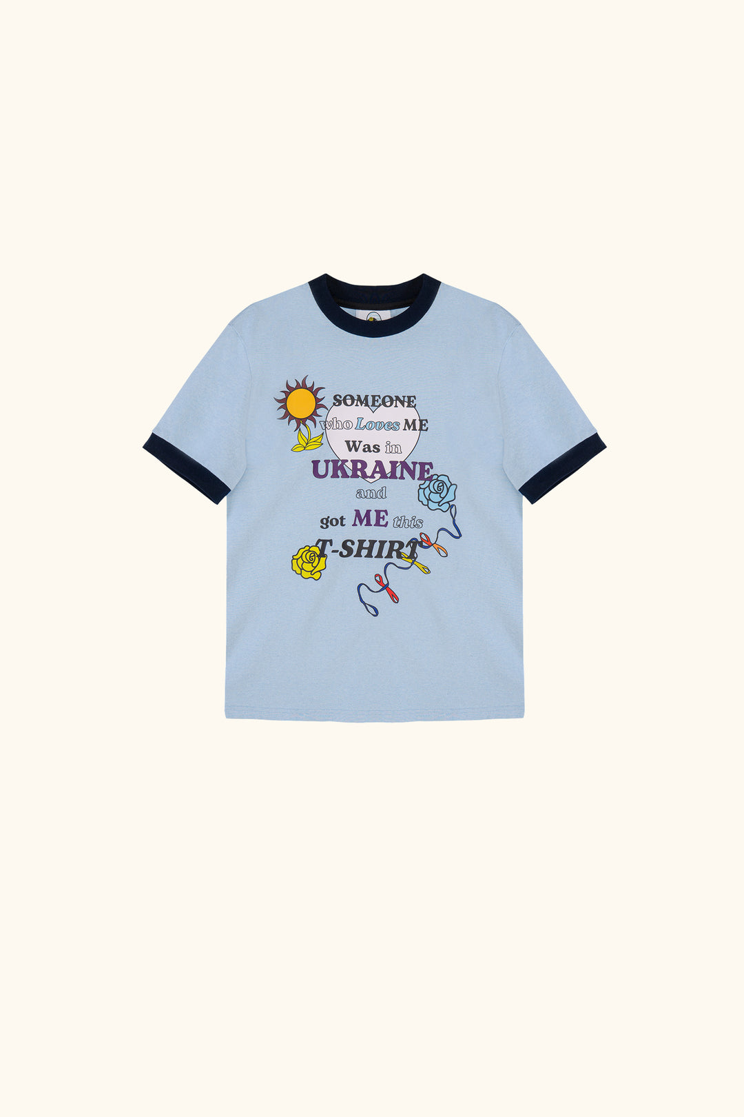SLEEPER X ANTON BELINSKIY Stretch-cotton Jersey Anniversary T-Shirt in Blue