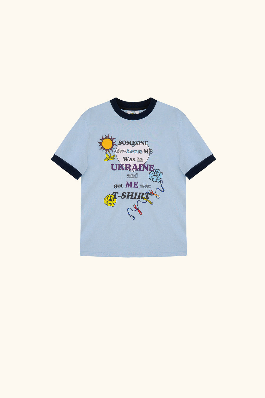 SLEEPER X ANTON BELINSKIY Stretch-cotton Jersey Anniversary T-Shirt in Blue