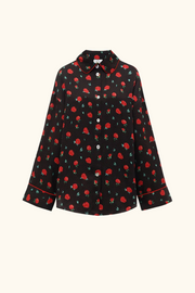 Pastelle Oversized Shirt in Poppies Print
