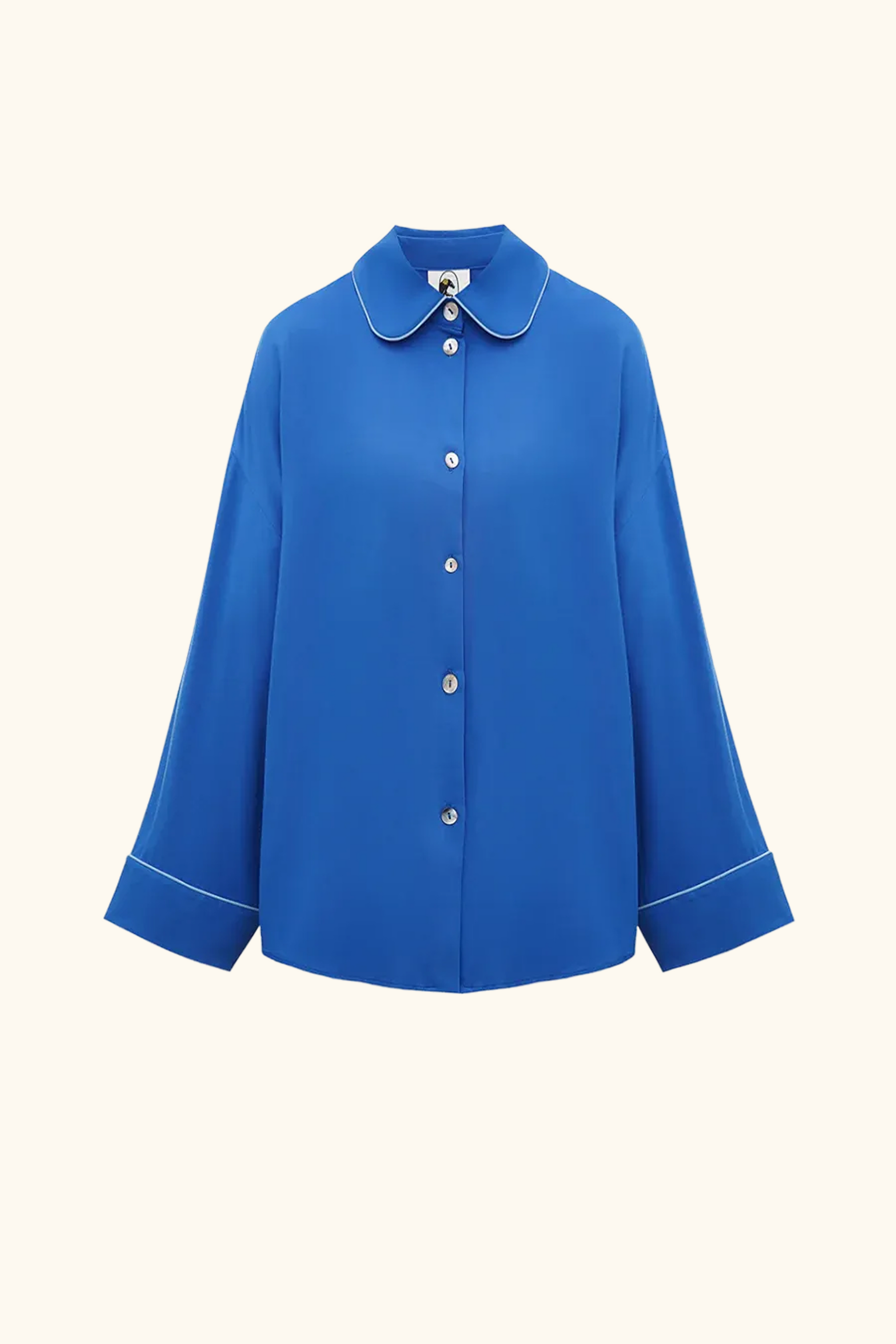 Pastelle Oversized Shirt in Dusk Blue