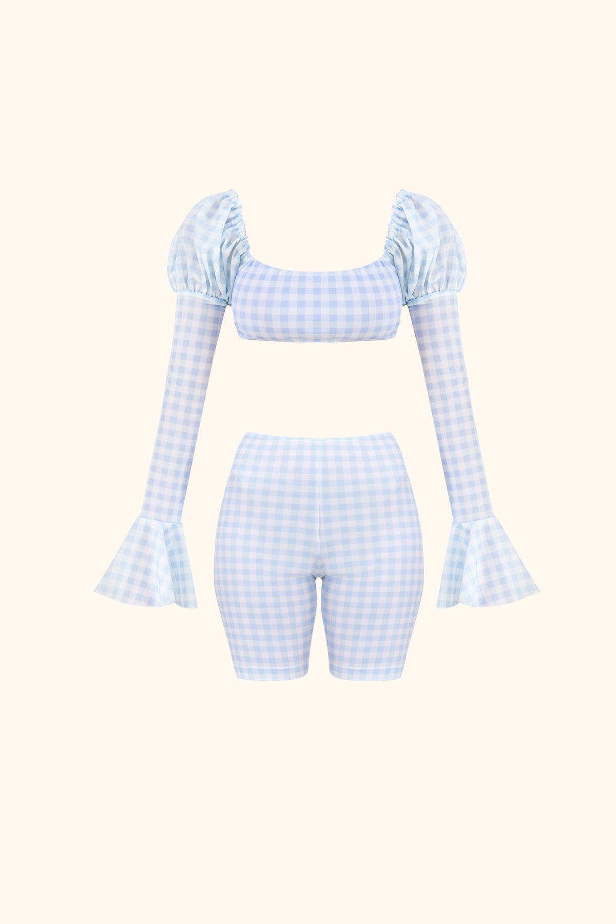 Opera Bikini Top in Blue Vichy