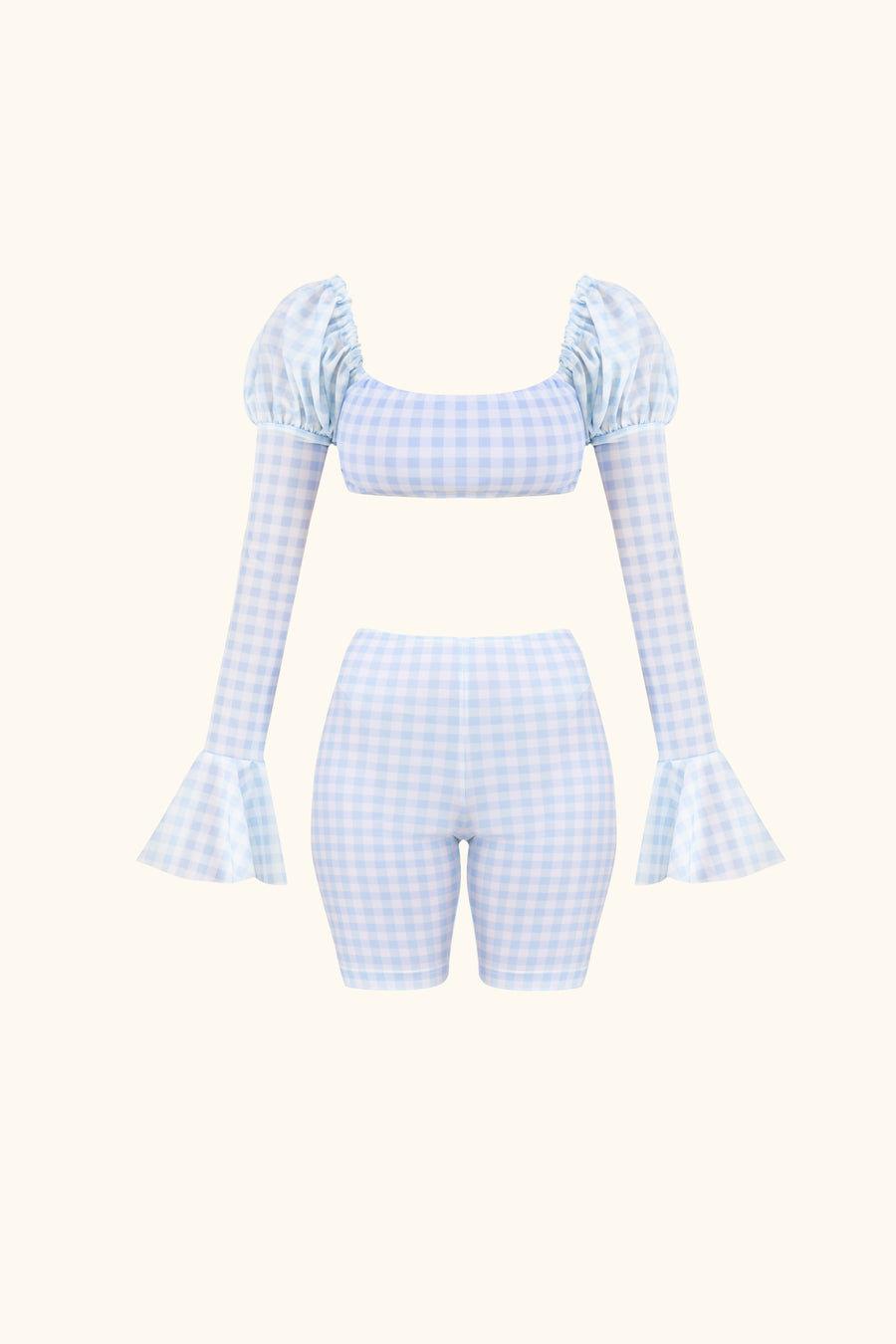 Opera Bikini Top in Blue Vichy
