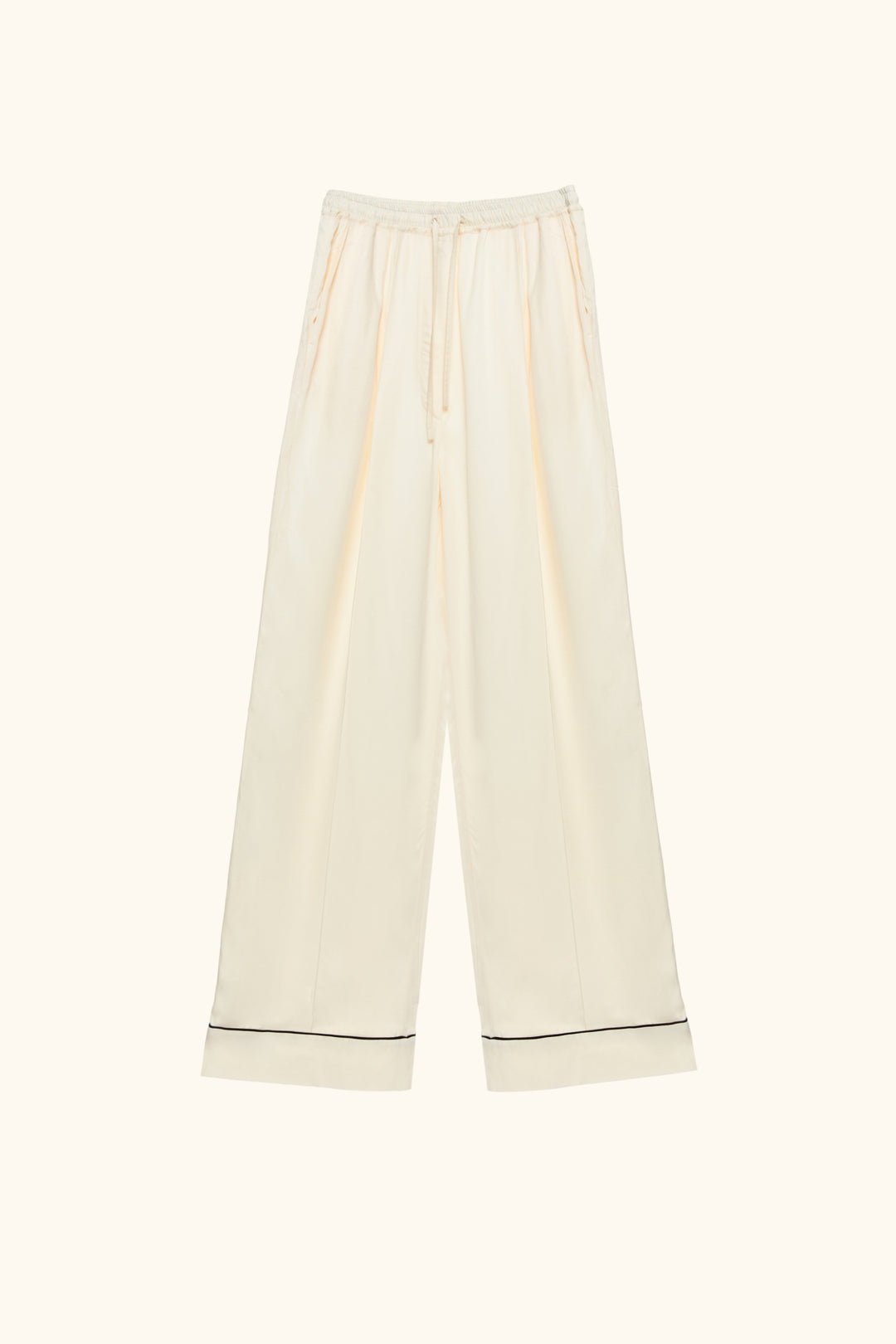 Pastelle Oversized Pants in Off-white