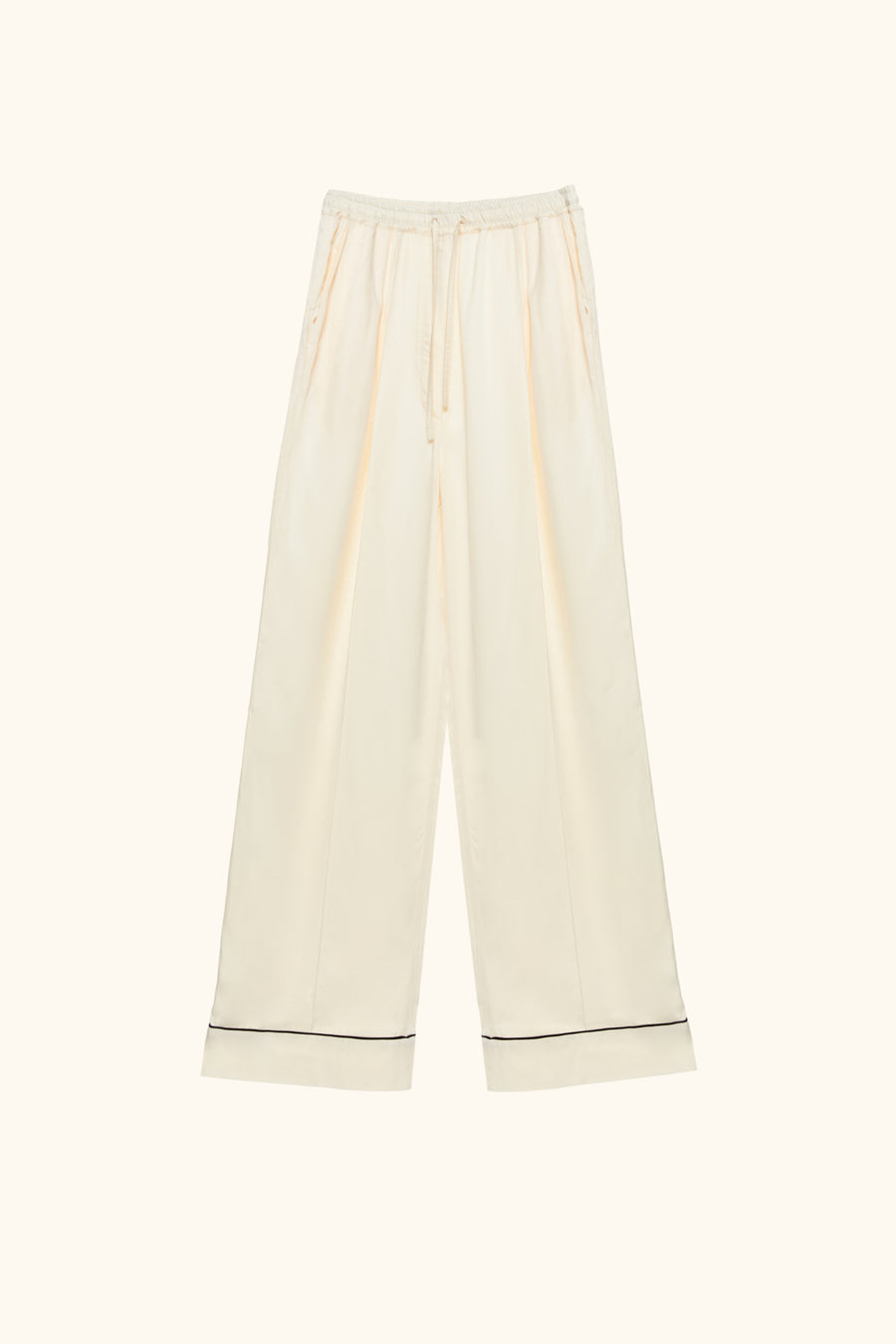 Pastelle Oversized Pants in Off-white
