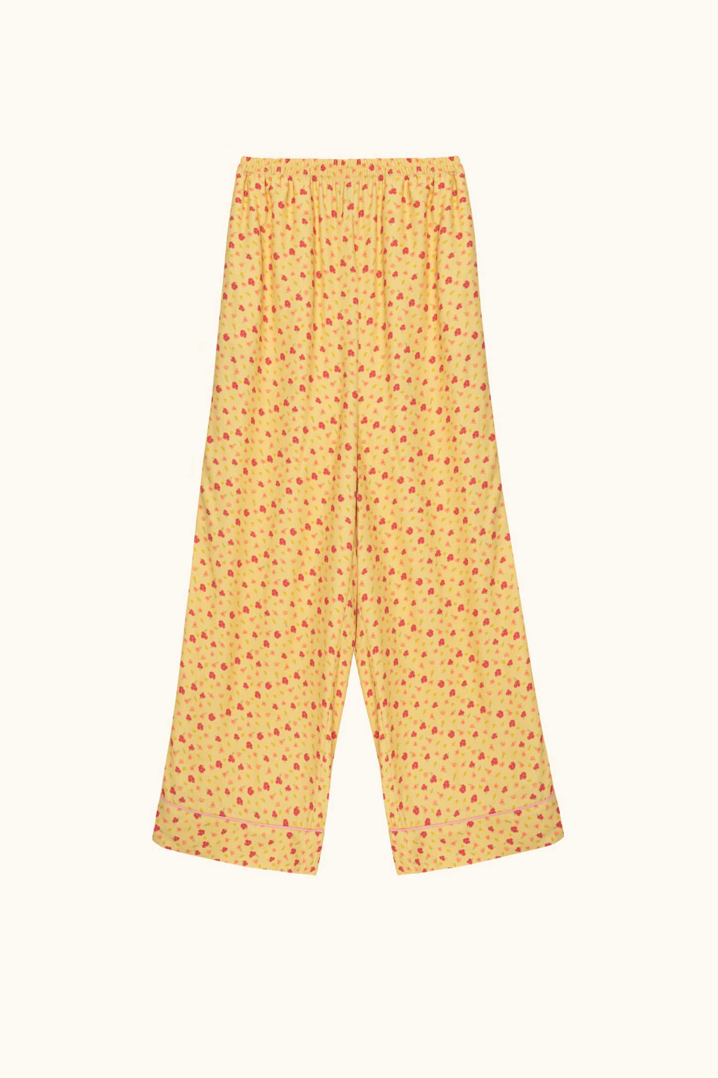 Pastelle Oversized Pants in Wild Pansies