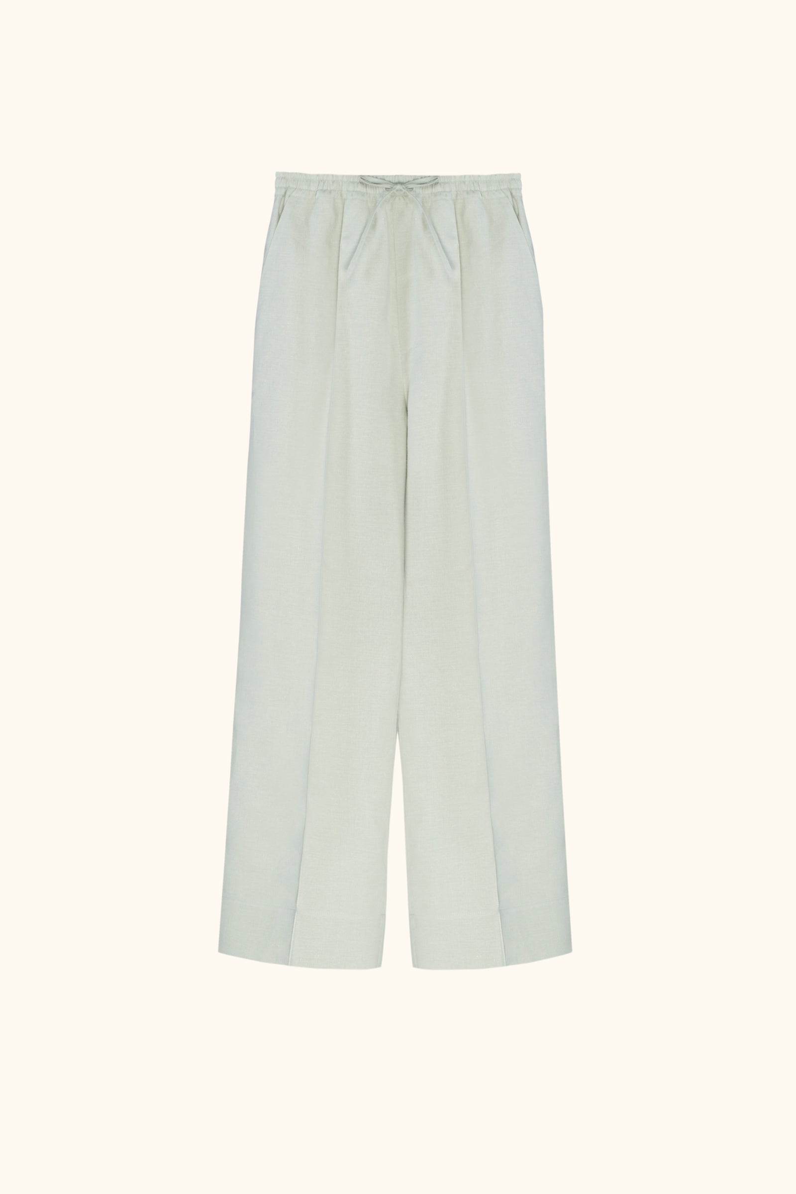 Unisex Linen Pants in Pistachio Green – Sleeper