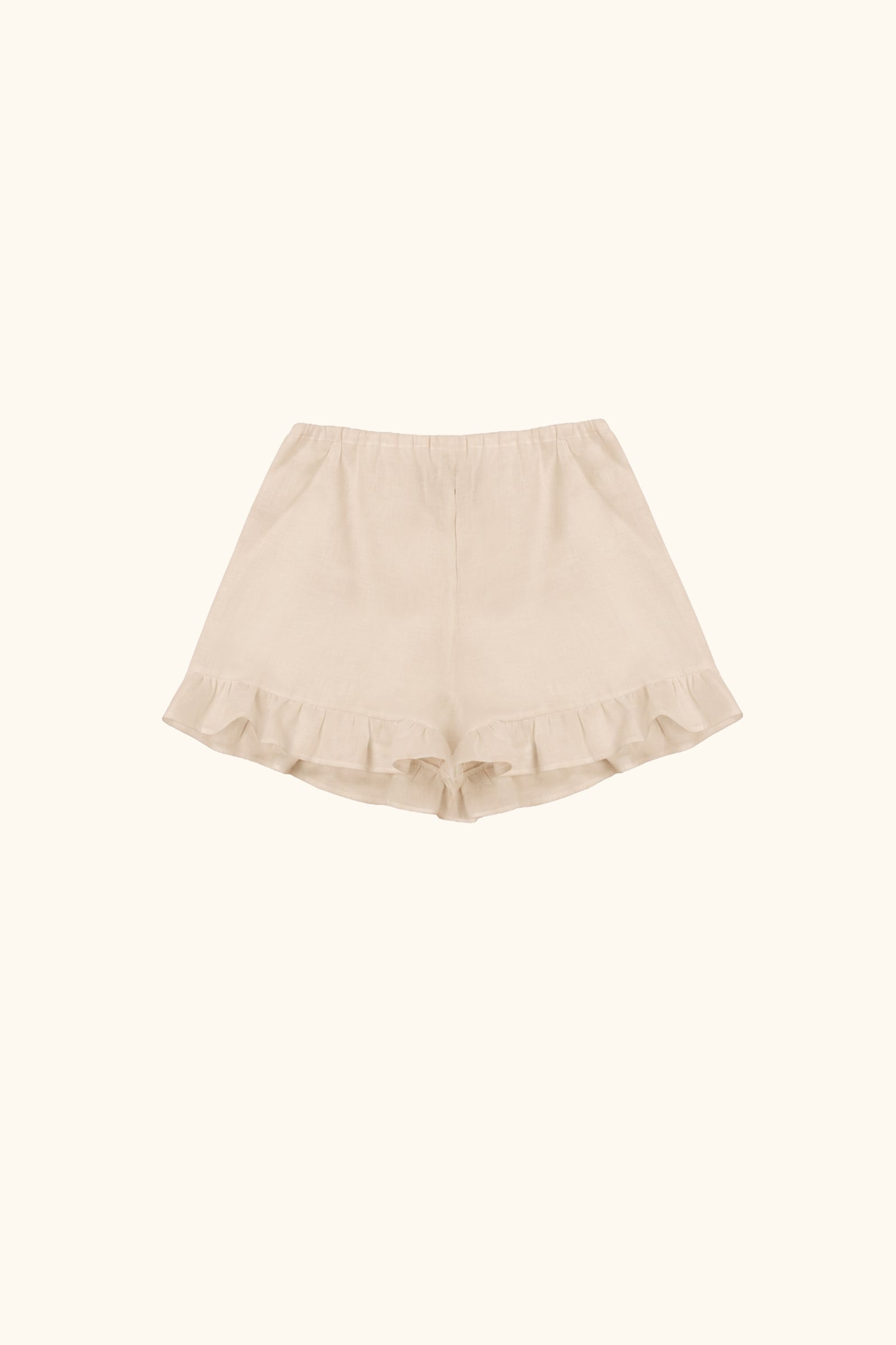 Cha-Cha Lounge Shorts with Headscarf in Beige